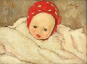 Nicolae Tonitza Cap de copil, ulei pe carton oil painting